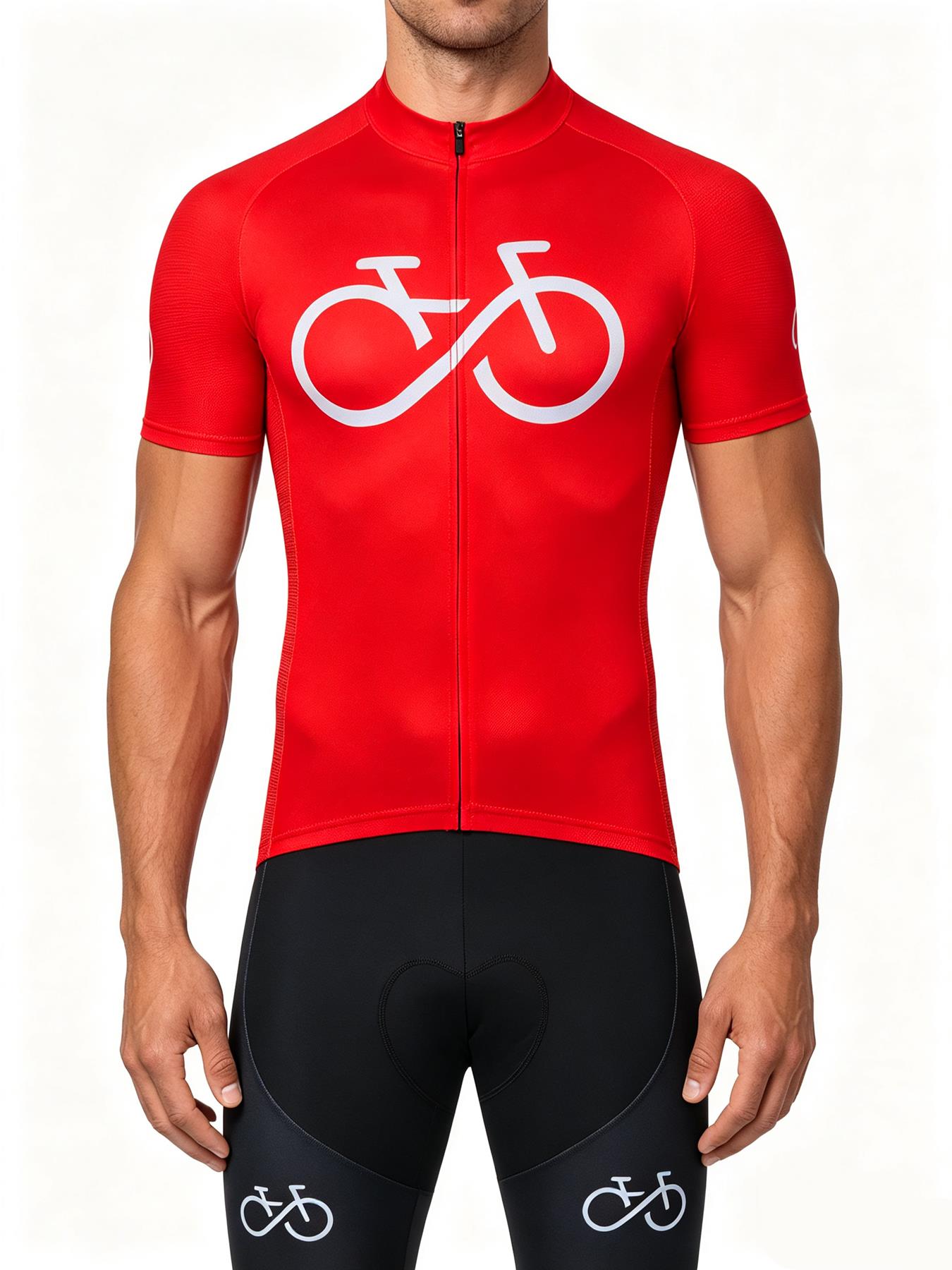 Cycling Gear Brands - Set Maglia da Ciclismo Bike Forever,