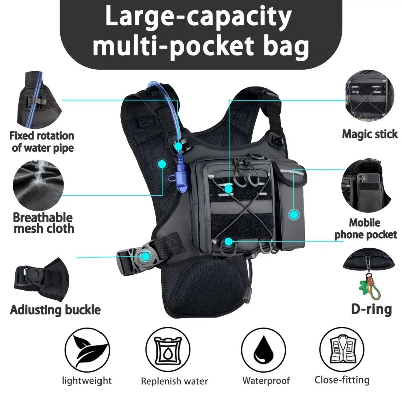 Cycling Gear Bag - ​ Gilet Tattico di Alta Qualità