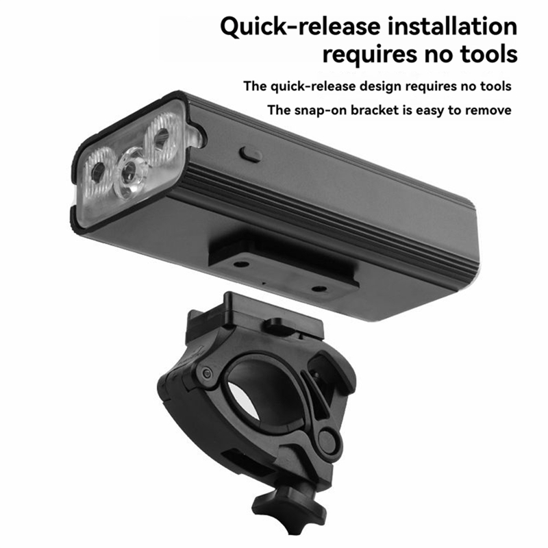 Cycling Gear Essentials - A79E-Faro per bicicletta USB ricaricabile LED