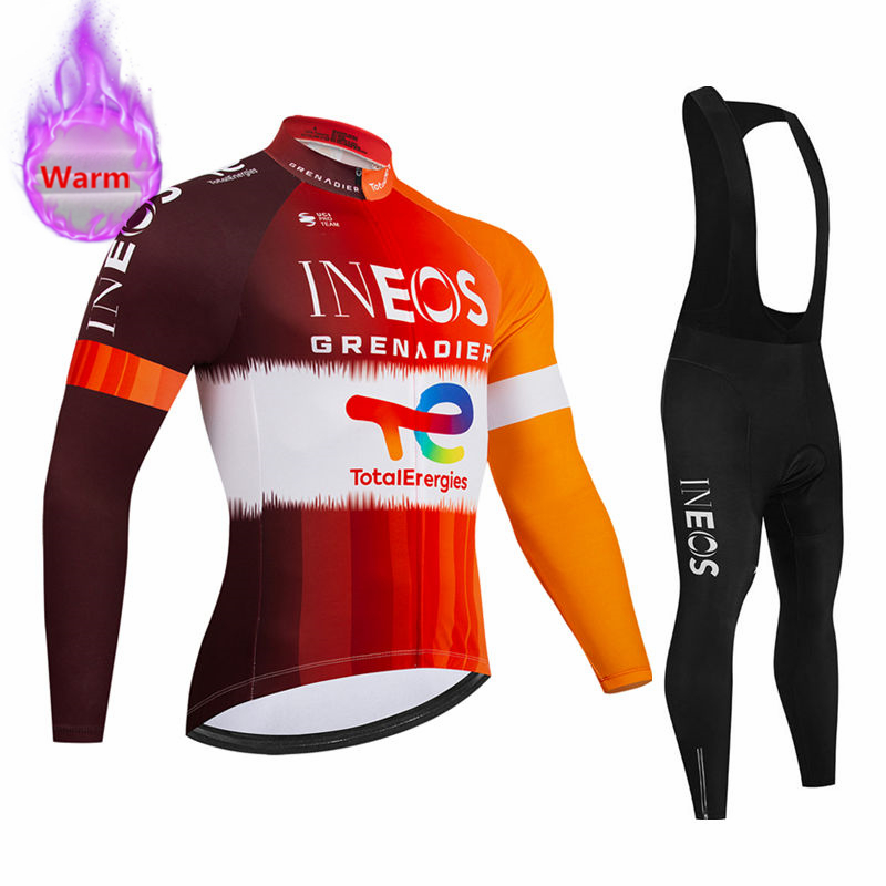 Cycling Gear Brands - Set Maglia Termica Invernale a Maniche