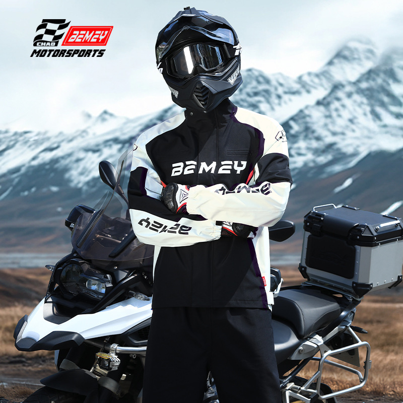 Cycling Gear Men - Impermeabile da Moto per Uomo, per