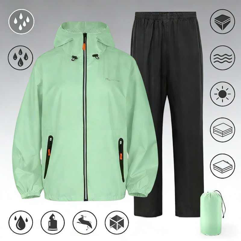 Completo Impermeabile Riflette - Cycling Gear Men recensione e prezzo