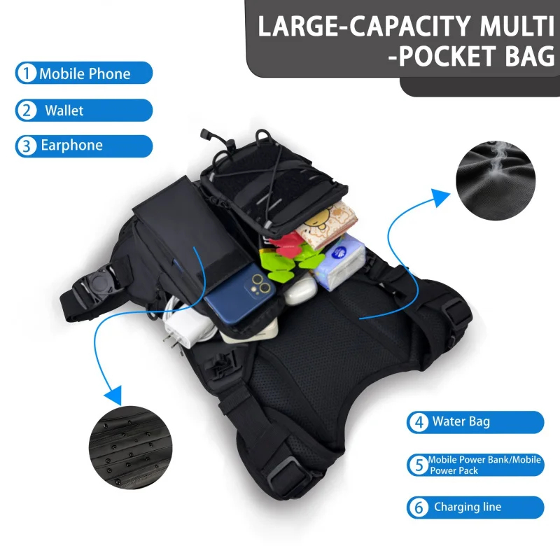 ​ Gilet Tattico di Alta Qualit - Cycling Gear Bag recensione e prezzo