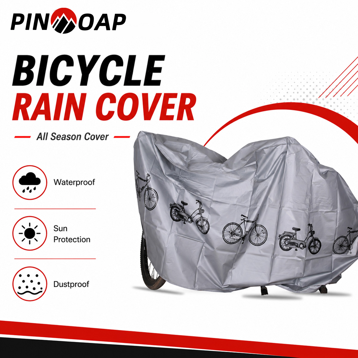 PINMOAP Copertura universale a - Cycling Gear Bag recensione e prezzo