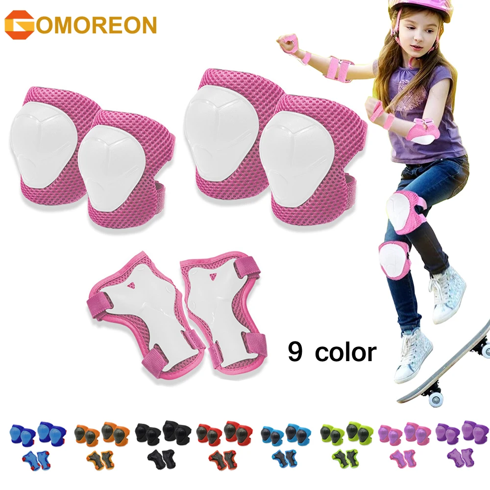 GOMOREON 6 pz/set bambini gino - Cycling Protective Gear For Kids recensione e prezzo
