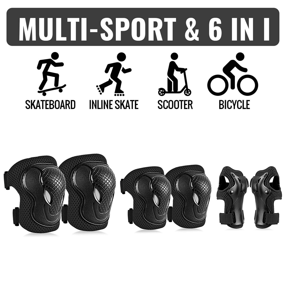 GOMOREON 6 Pz/set Bambini Gino - Cycling Protective Gear For Kids recensione e prezzo