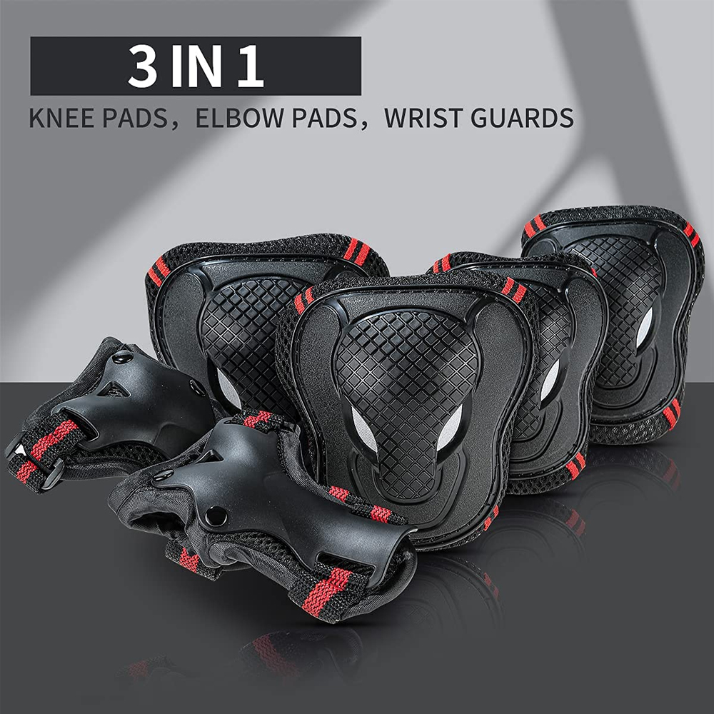 6 pz/set Set di equipaggiament - Cycling Protective Gear For Kids recensione e prezzo