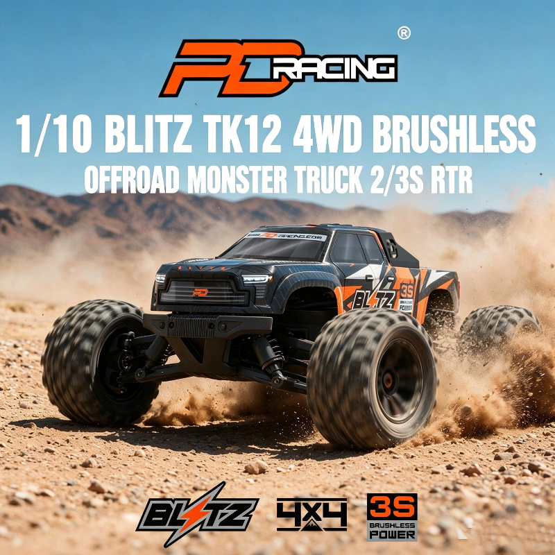 Nuovo PDracing TK12 1/10 Brush - Cycling Gear Box recensione e prezzo