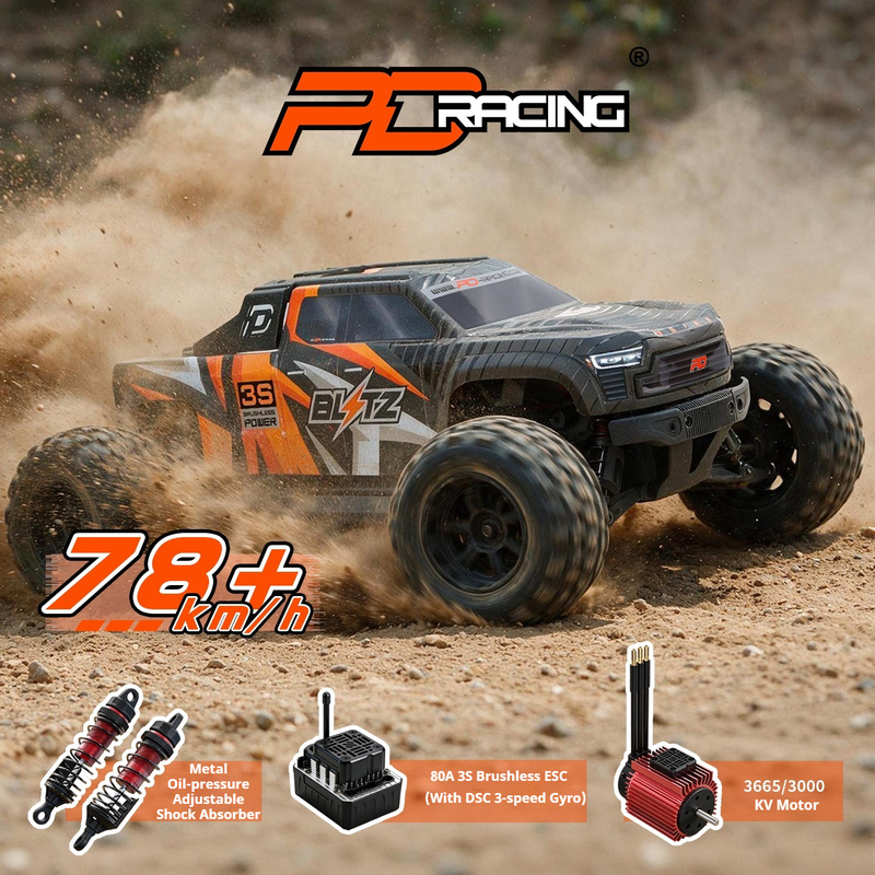 Nuovo PDracing TK12 1/10 Brush - Cycling Gear Box recensione e prezzo
